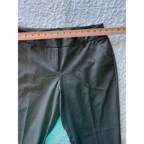 Apt 9 Grey Women’s Straight Leg Dress Pants Trousers size 10 petite - Picture 3 of 6
